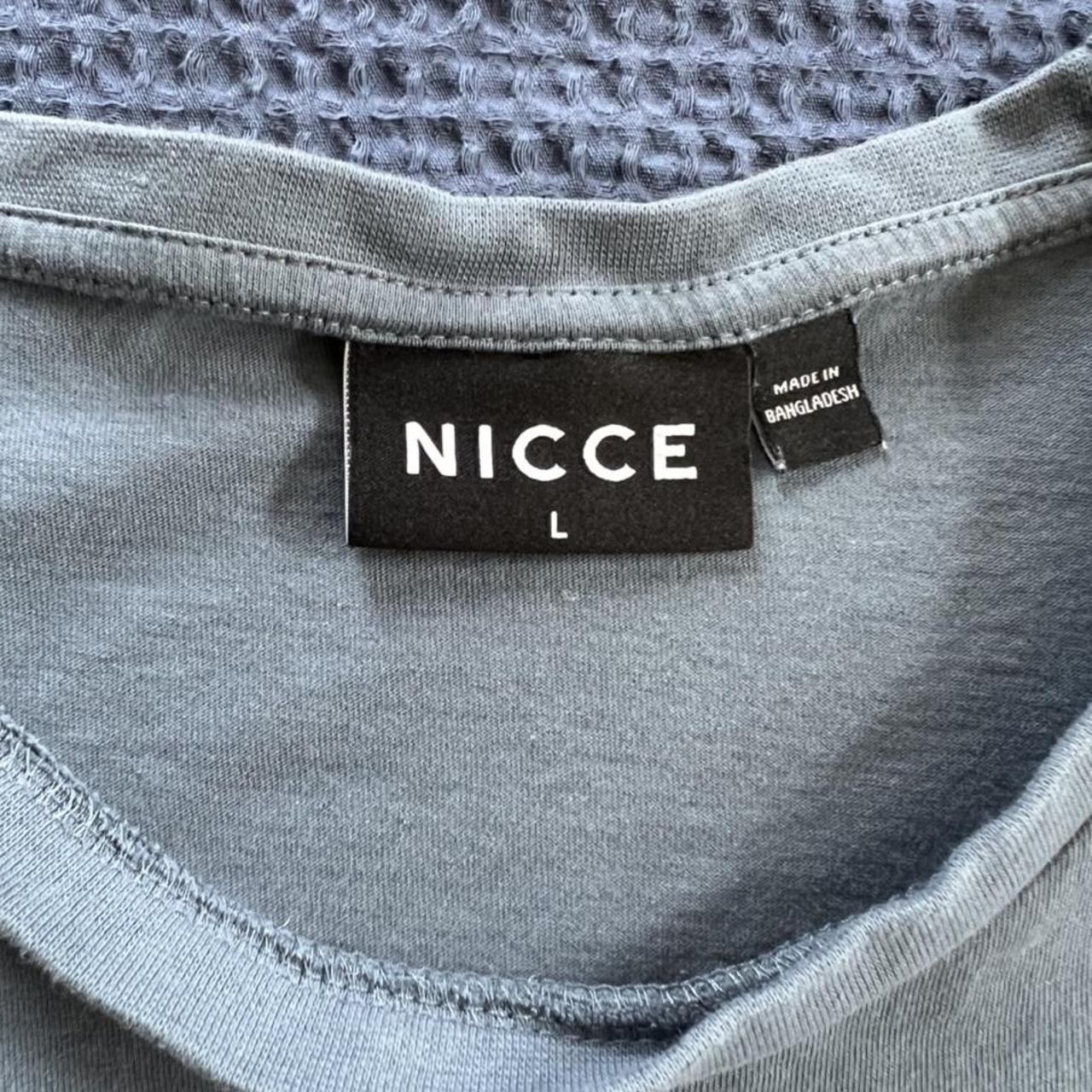 NICCE Men's Blue T-shirt (2)