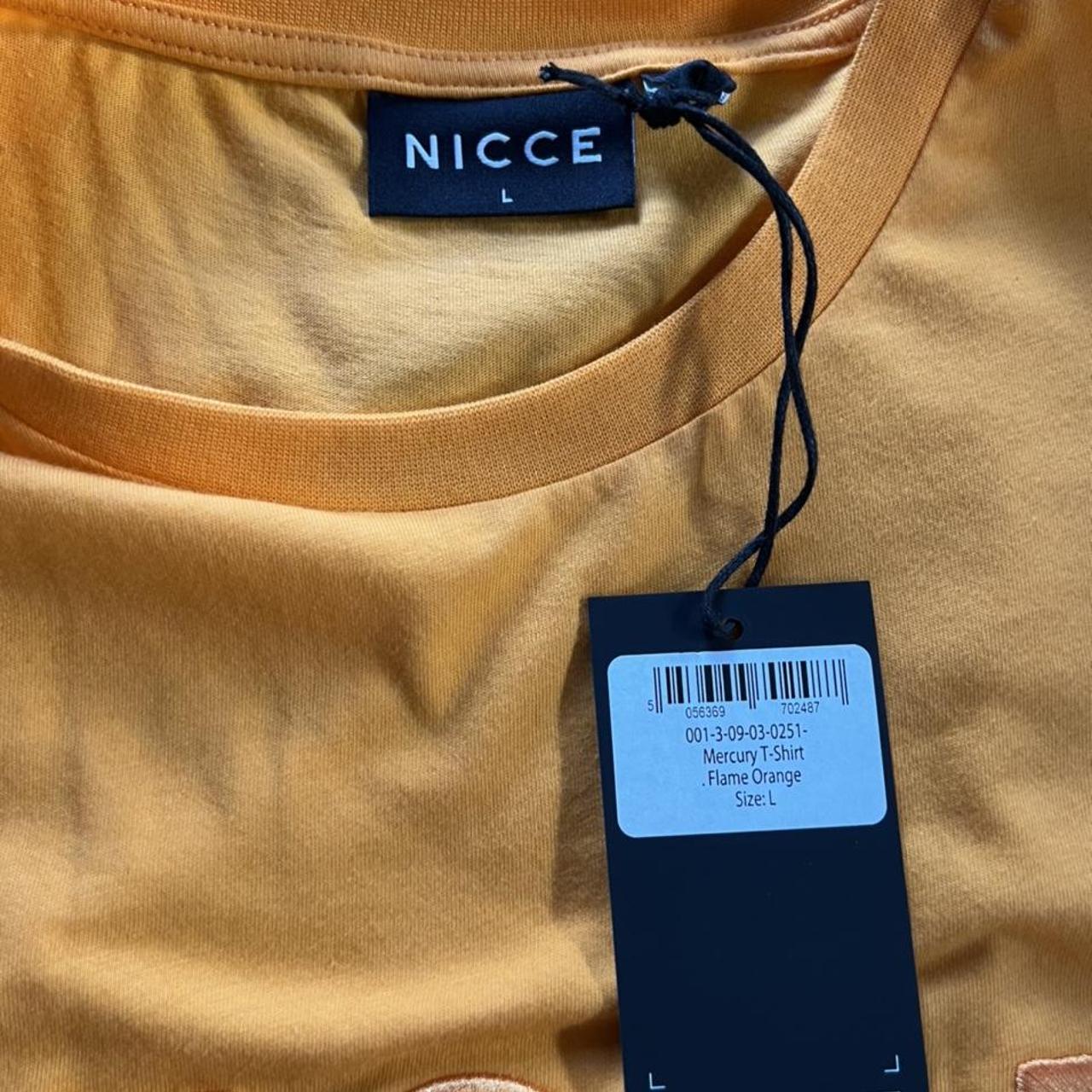NICCE Men's Orange T-shirt (3)