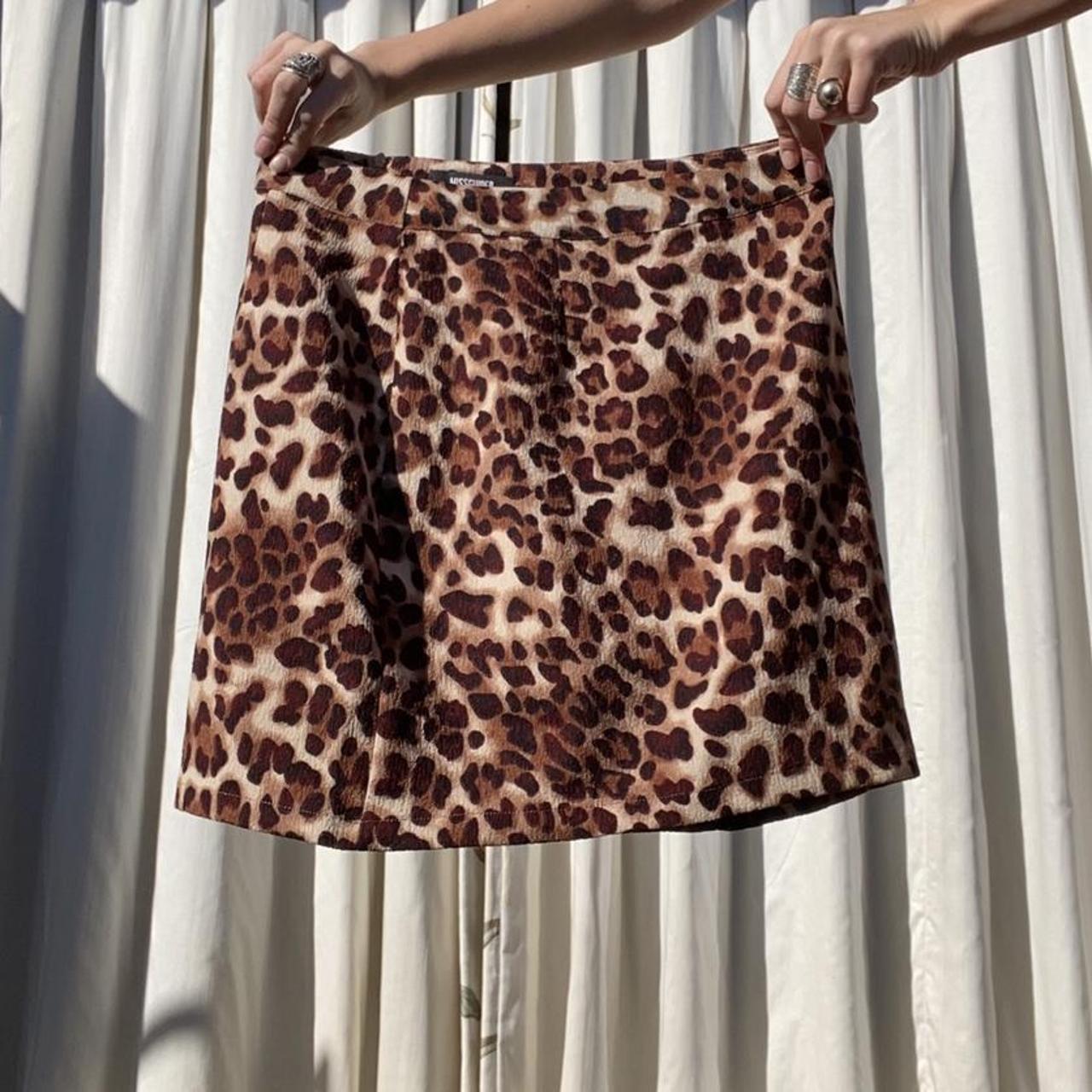 Amazing classic cheetah print skirt. A wardrobe... - Depop