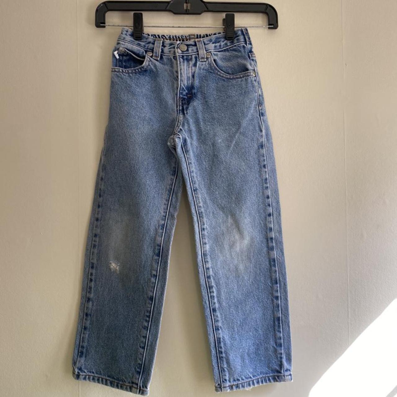 Vintage Tommy Hilfiger kids jeans Stretchy waist... - Depop