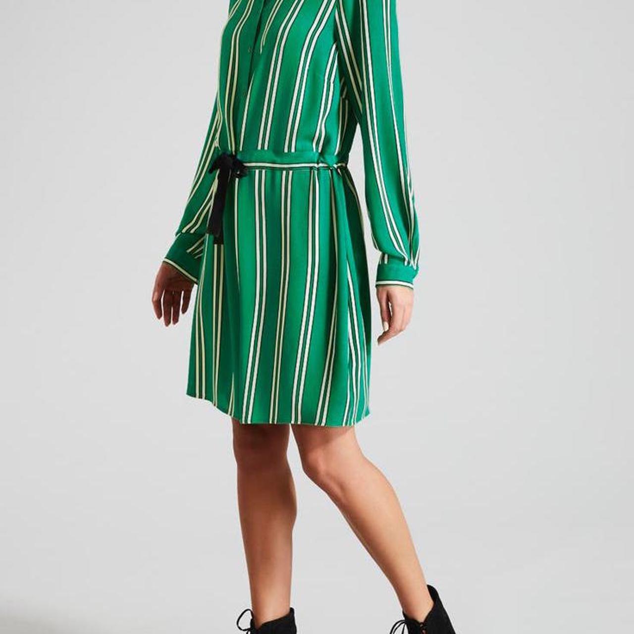 Matalan green shirt dress best sale