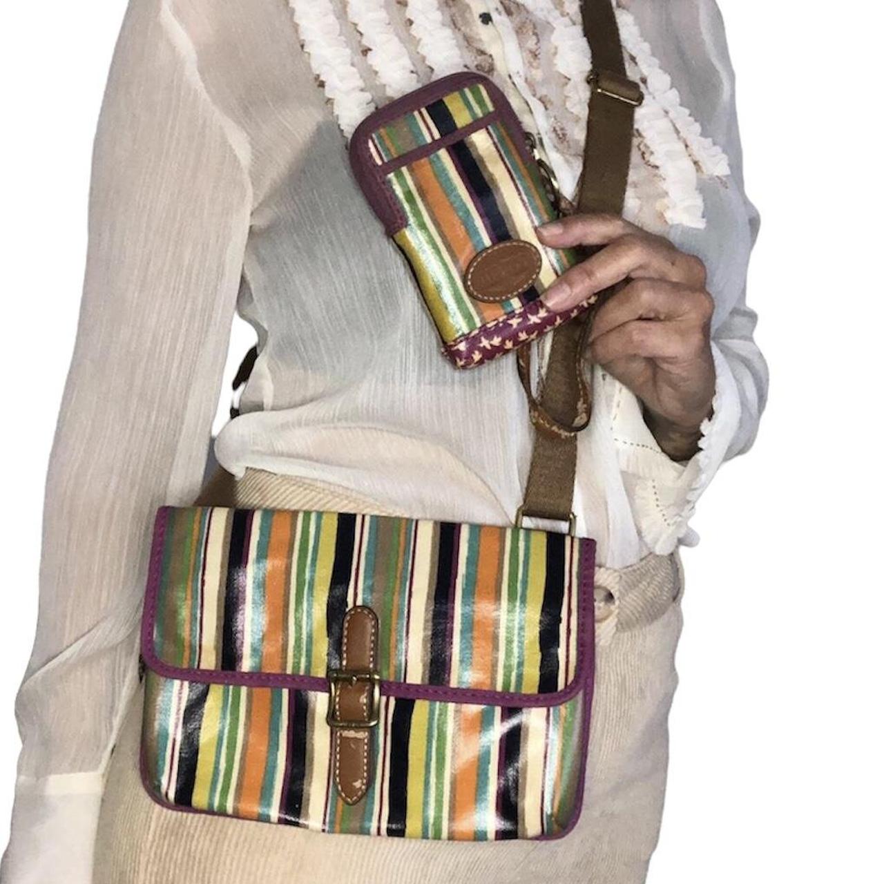 🪨Fossil rainbow pvc bag and purse🪨 Rainbow stripes... Depop