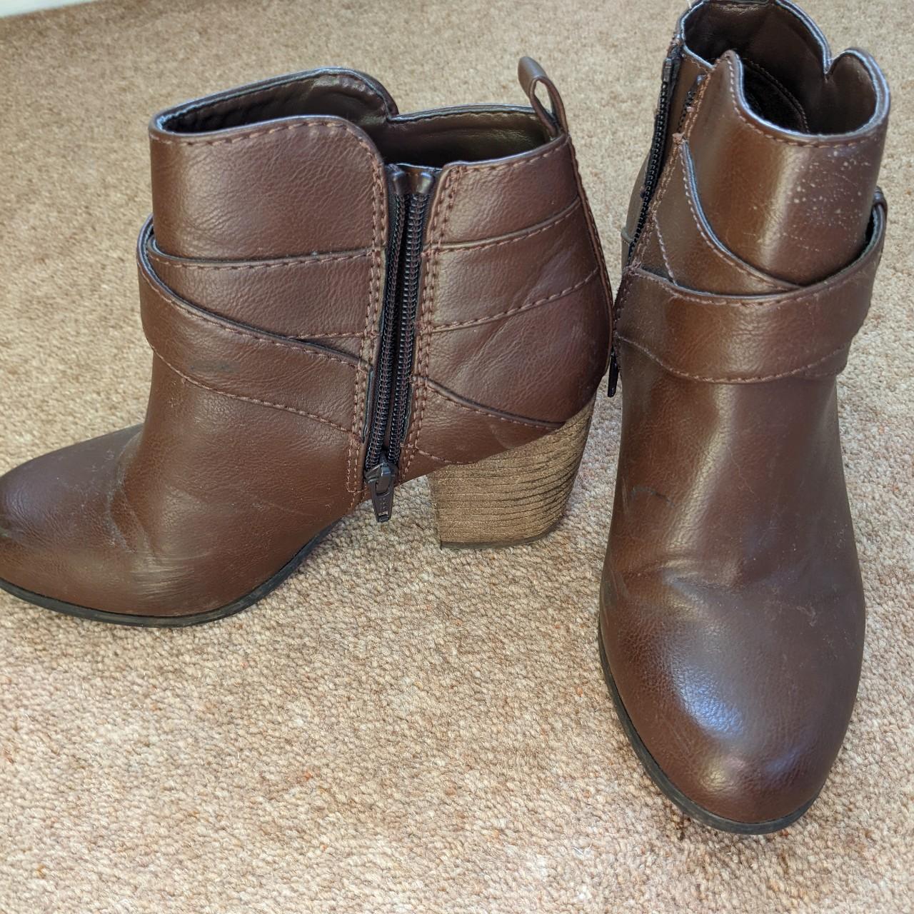 tesco black ankle boots