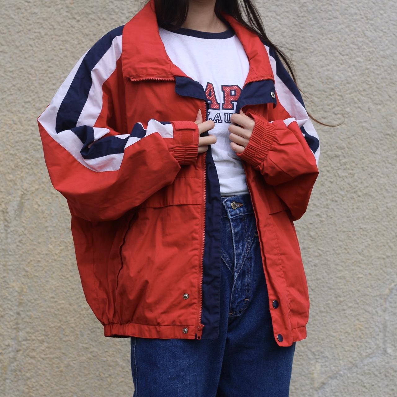 totes Red White and Blue Weather Protector Vintage... Depop