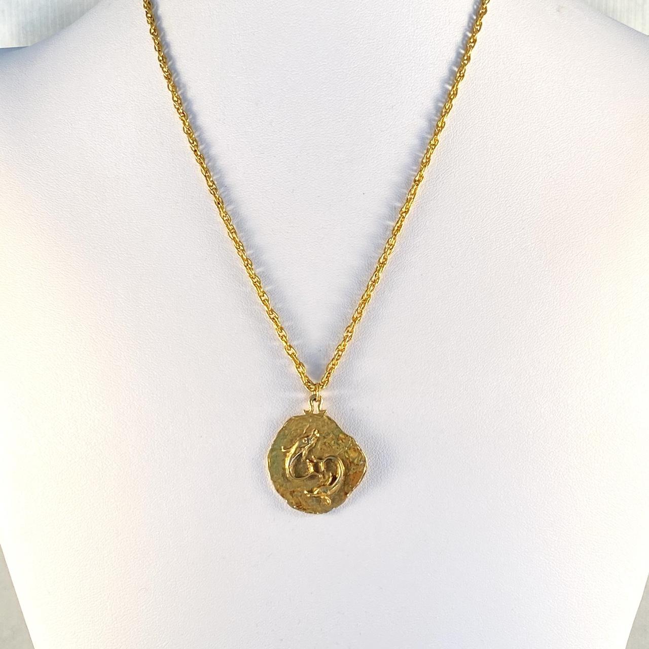 Product Image 4 - Y2K Pisces gold toned metal