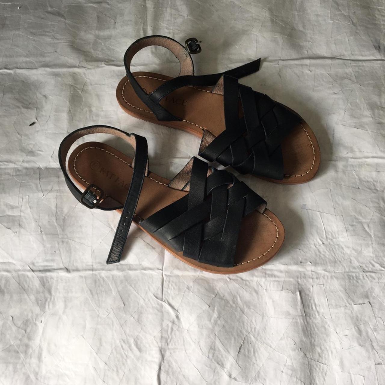 Fat sales face sandals