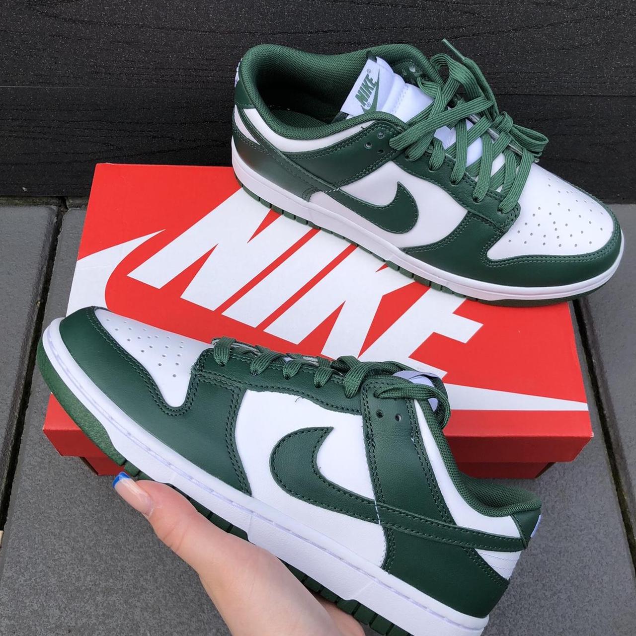 Nike Dunk Low Michigan State -DEADSTOCK -👟 UK 7/... - Depop