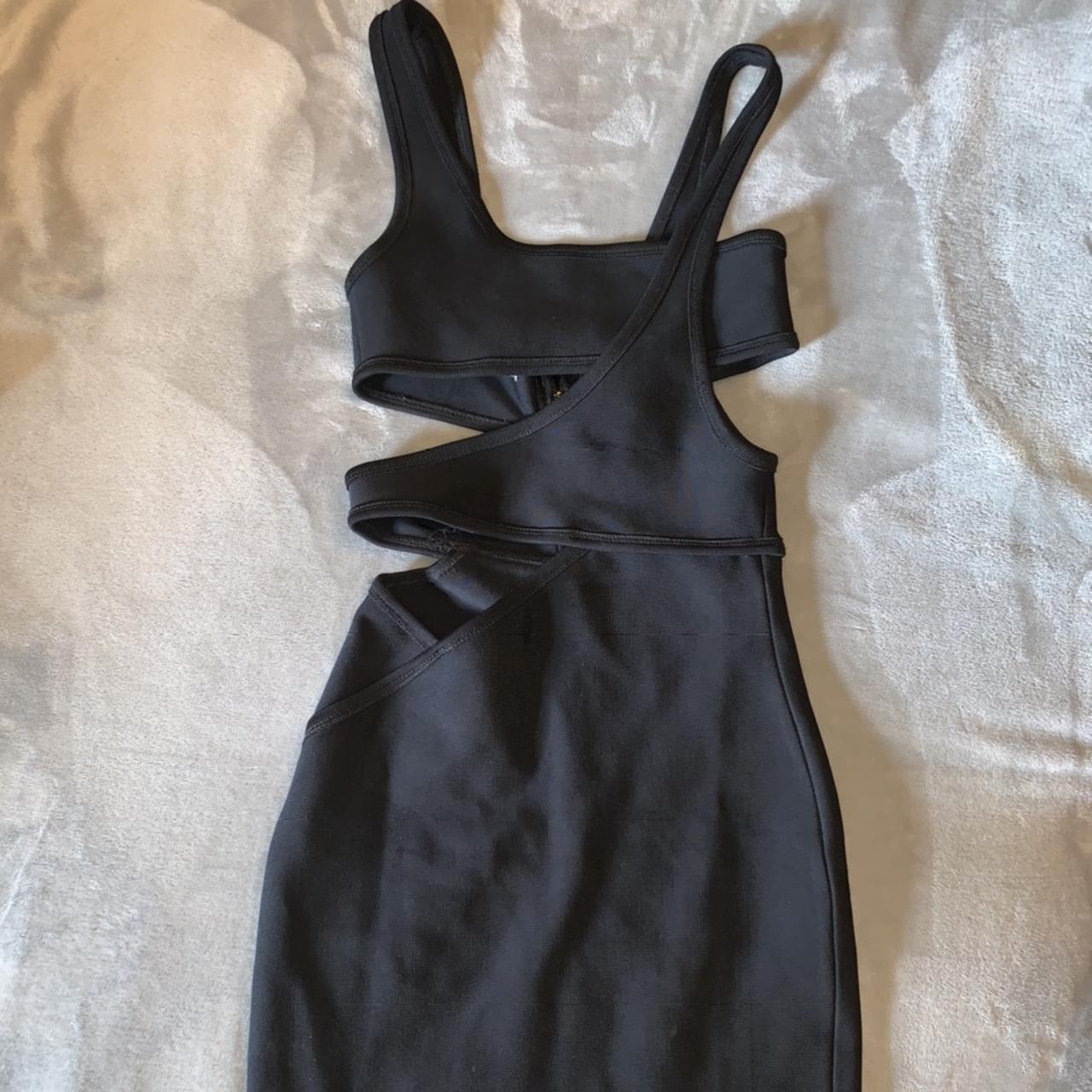 House of CB Women's Black Dress | Depop