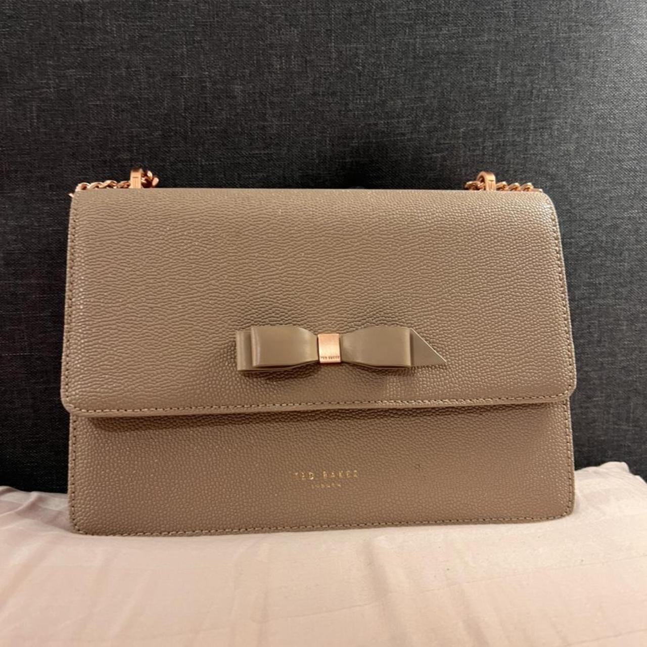 Ted baker nude and rose gold bag, only worn a couple