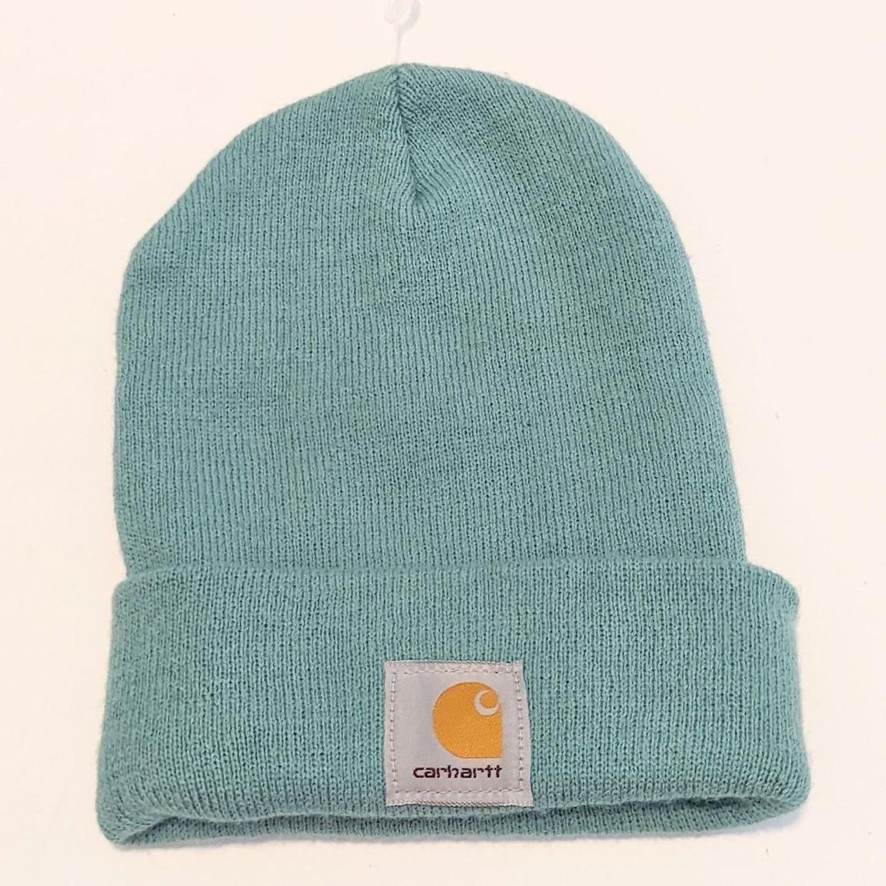 seafoam green carhartt beanie