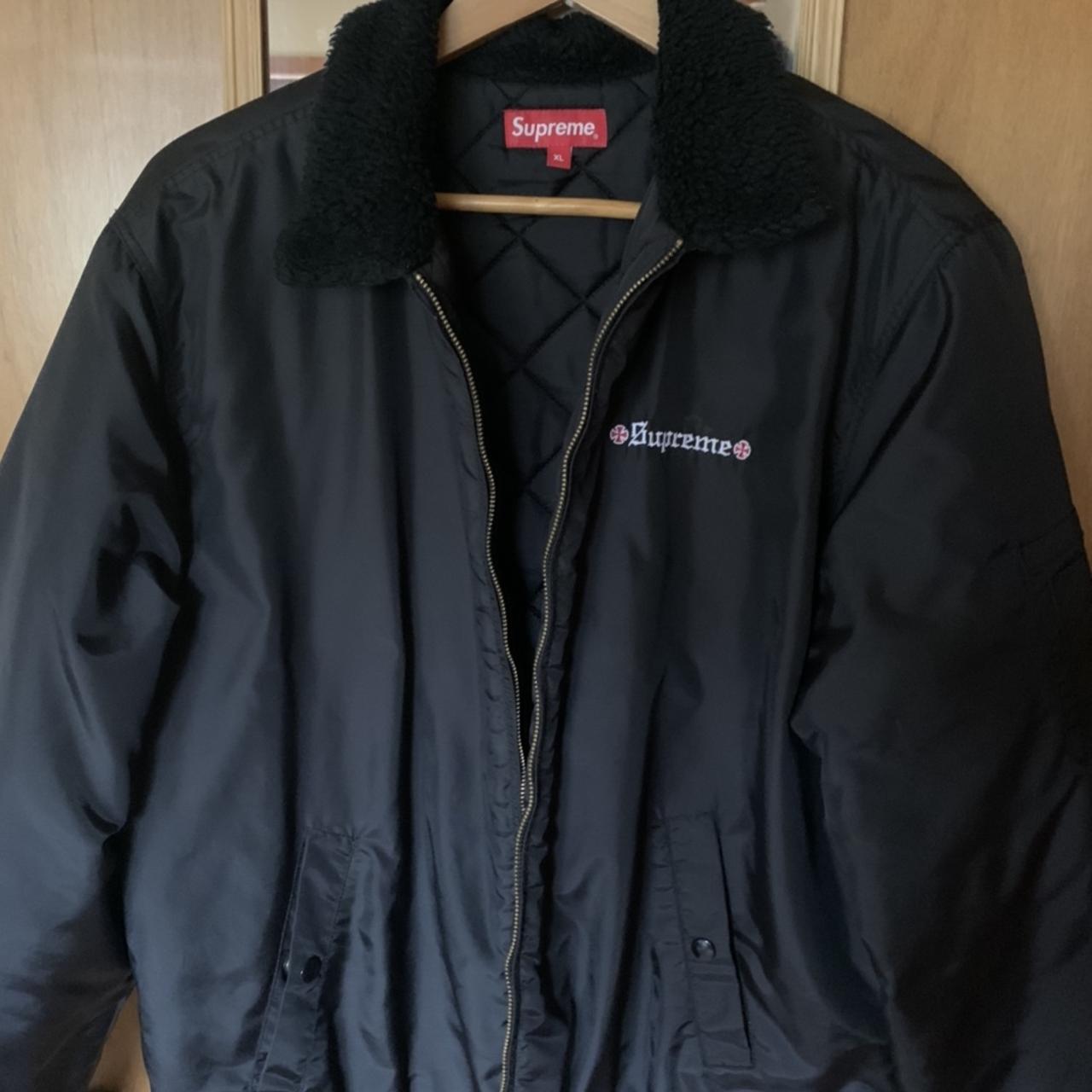 supreme x independent jacket