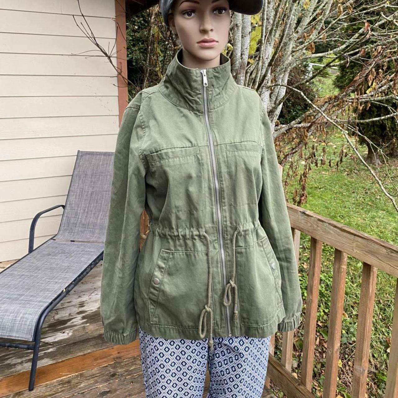 old navy army green jacket