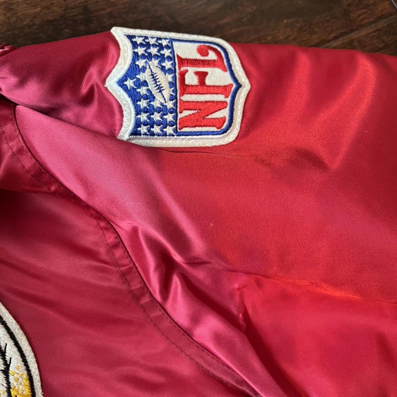 Vintage Washington Redskins Starter Bomber Jacket - Depop