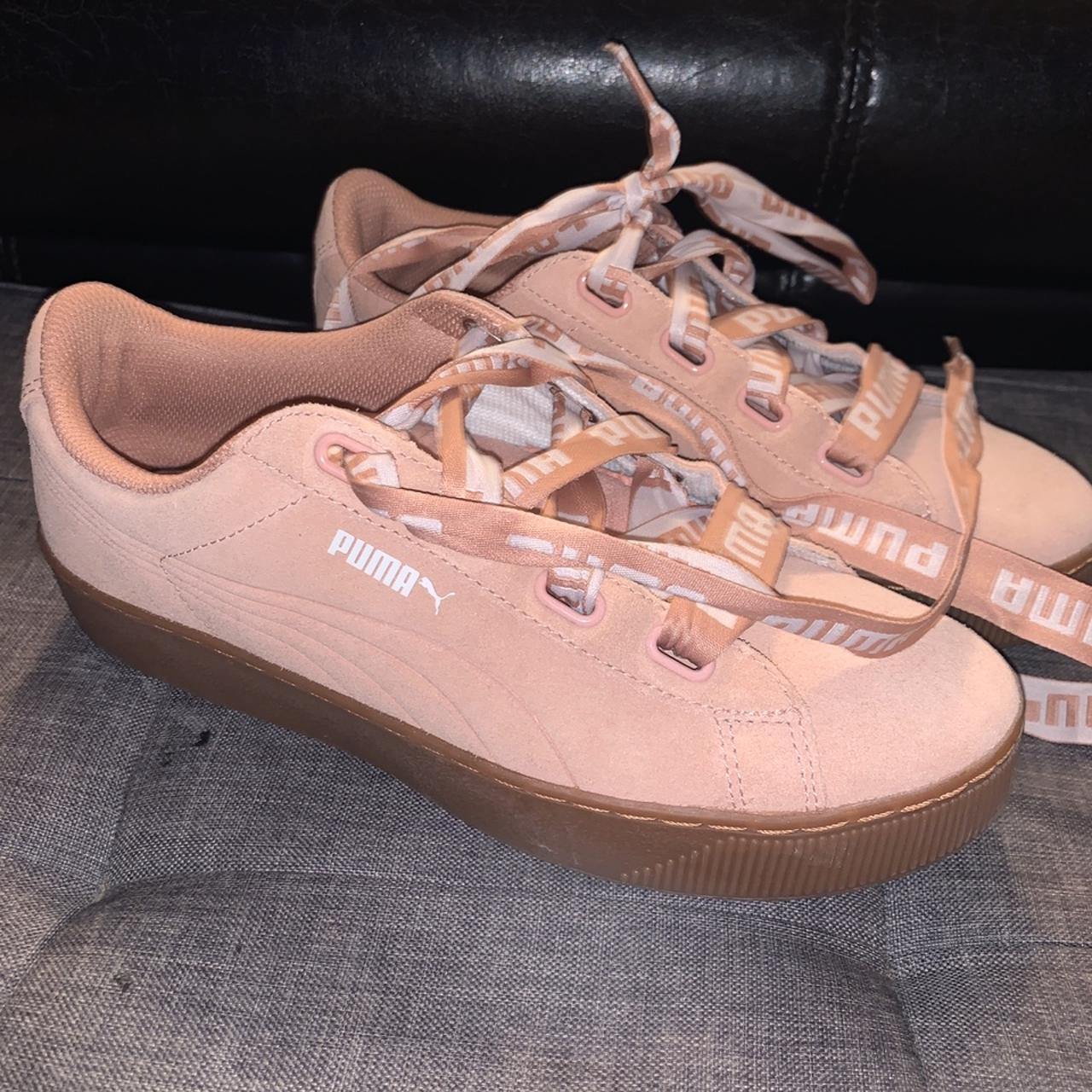 Puma platform outlet gum sole womens