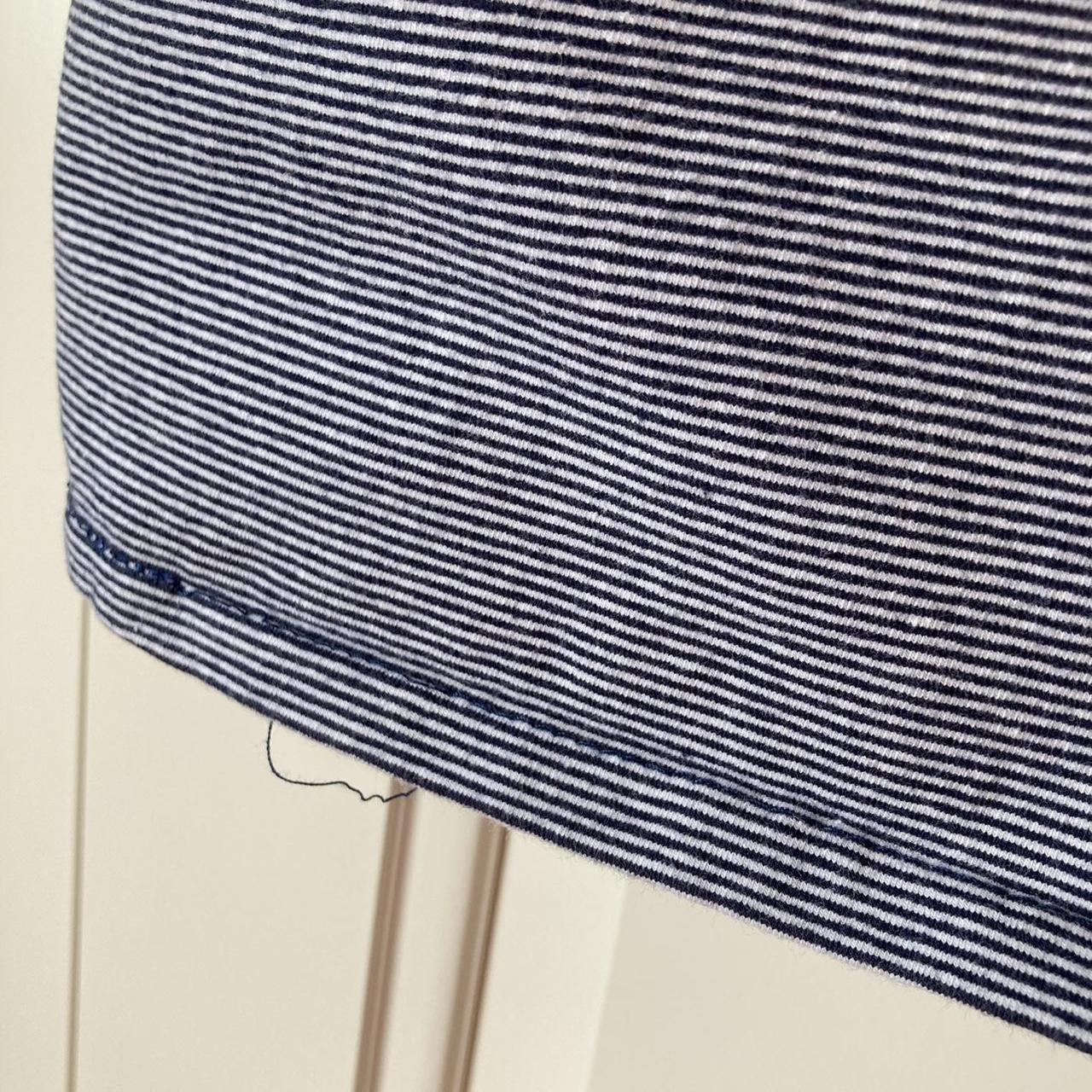 Kangol Navy Mini Shirt Dress Zip up embroidered... Depop