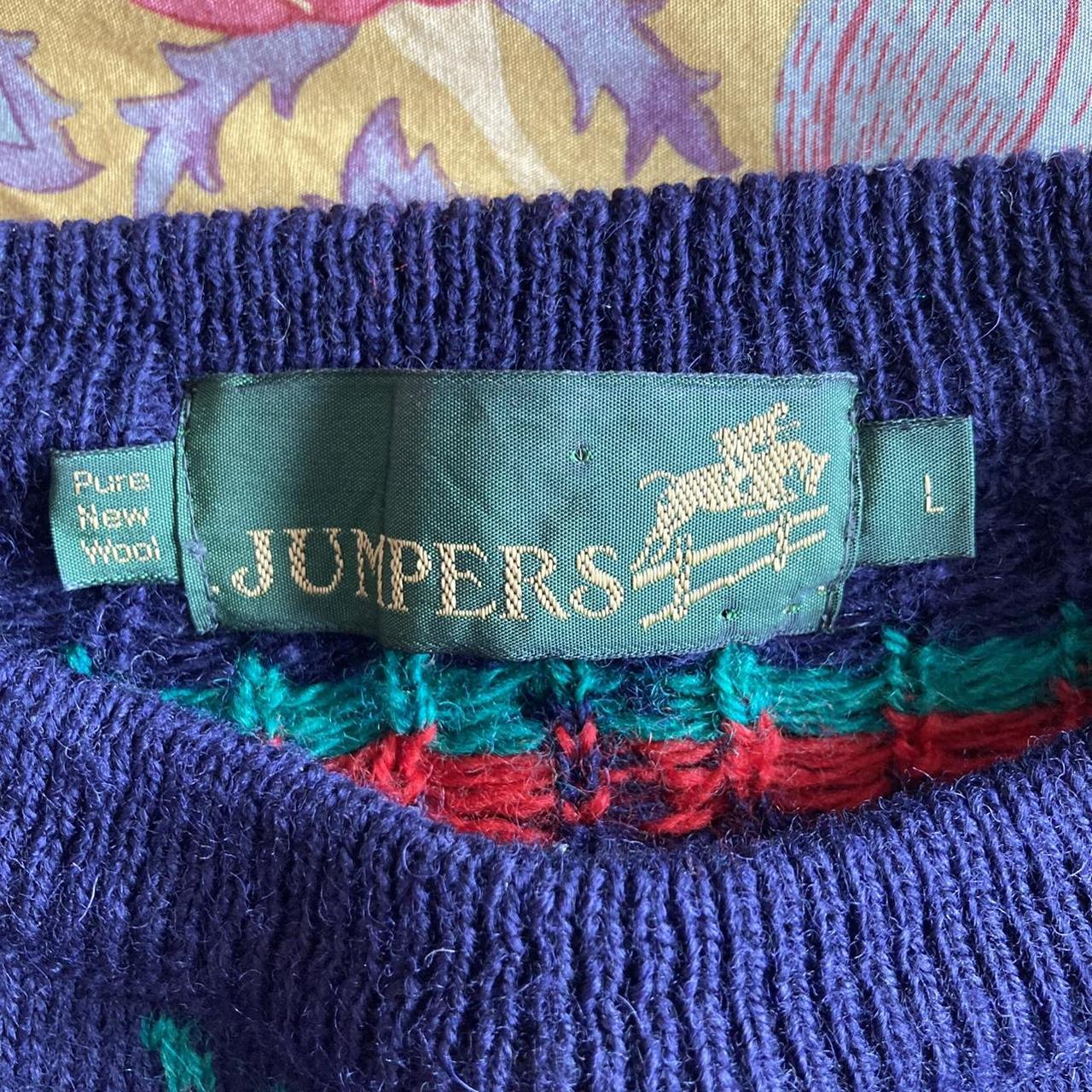 Jumpers Vintage 90’s Pure New Wool Apples Berries... - Depop