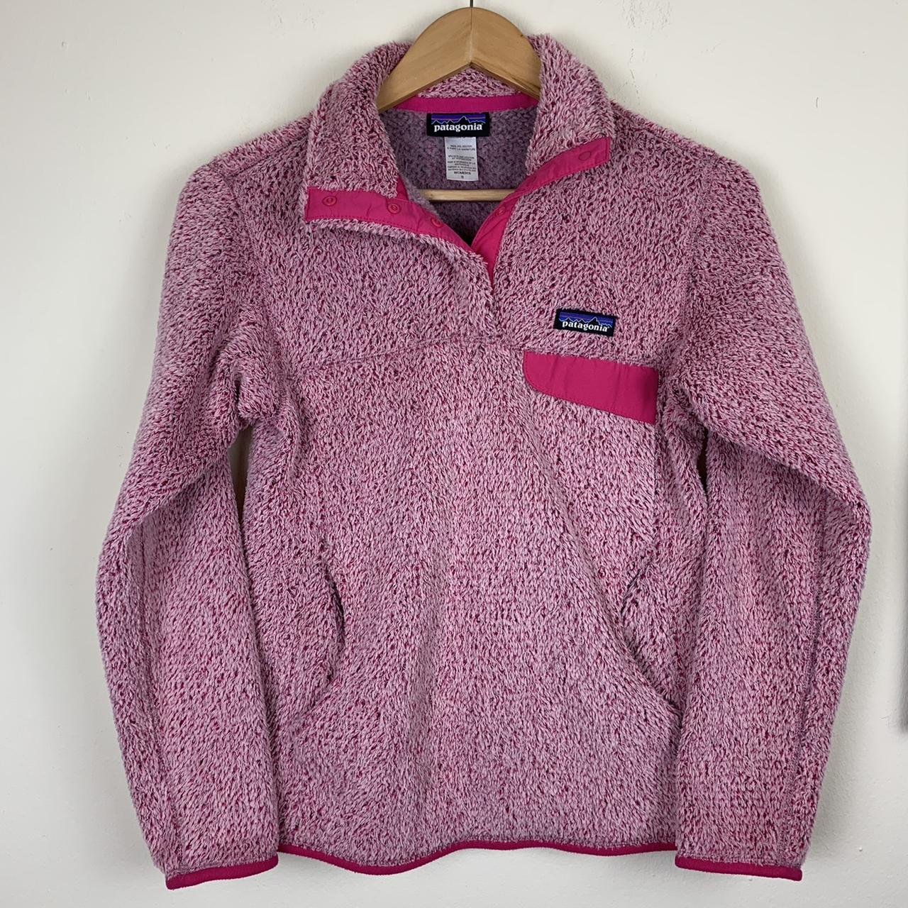 patagonia - women's re-tool snap t pullover jacket fleece rare