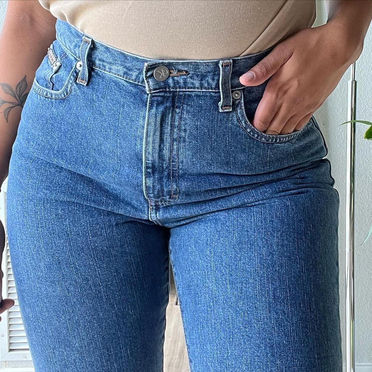 Vintage Calvin Klein Mid Rise Jeans Giving Mom Depop