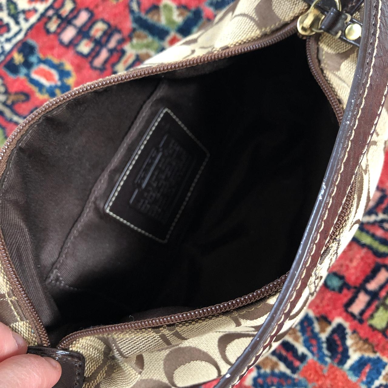 Black and Monogram Classic Coach Mini Wallet FREE - Depop