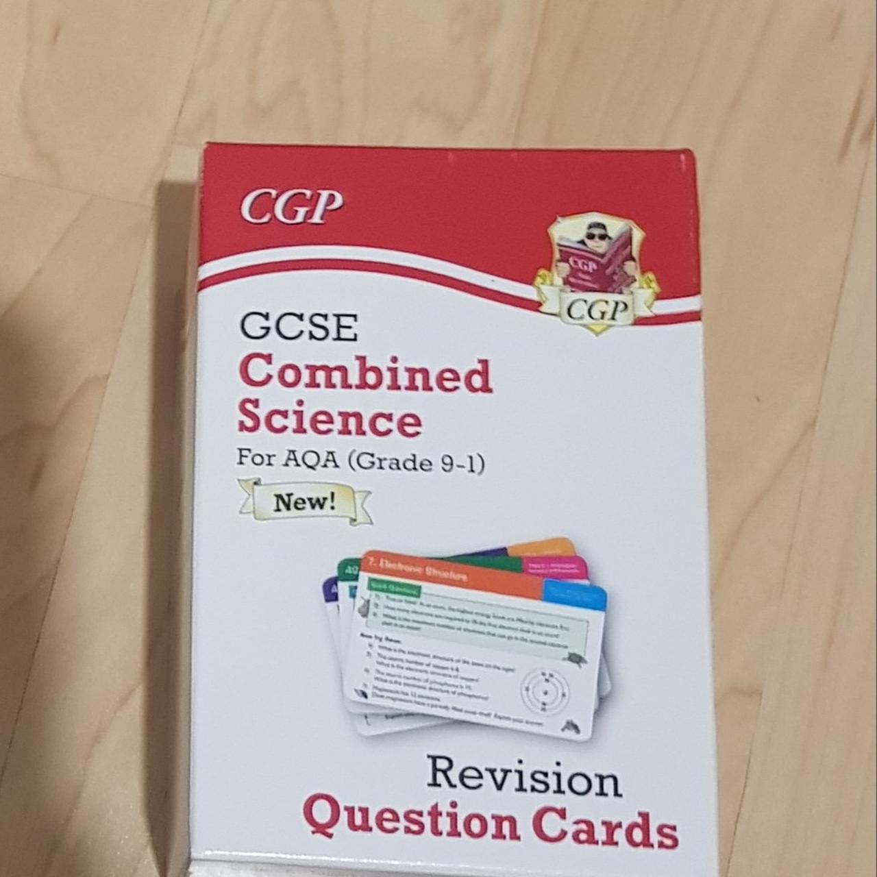 Combined science GCSE flashcards. Exam board AQA new... - Depop