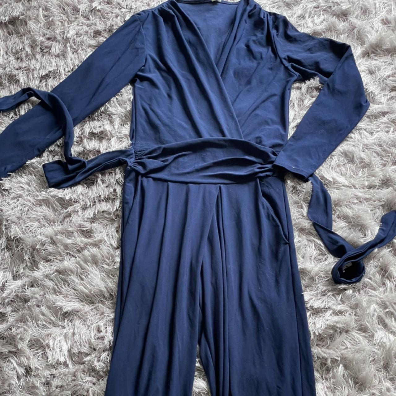 silkfred blue jumpsuit