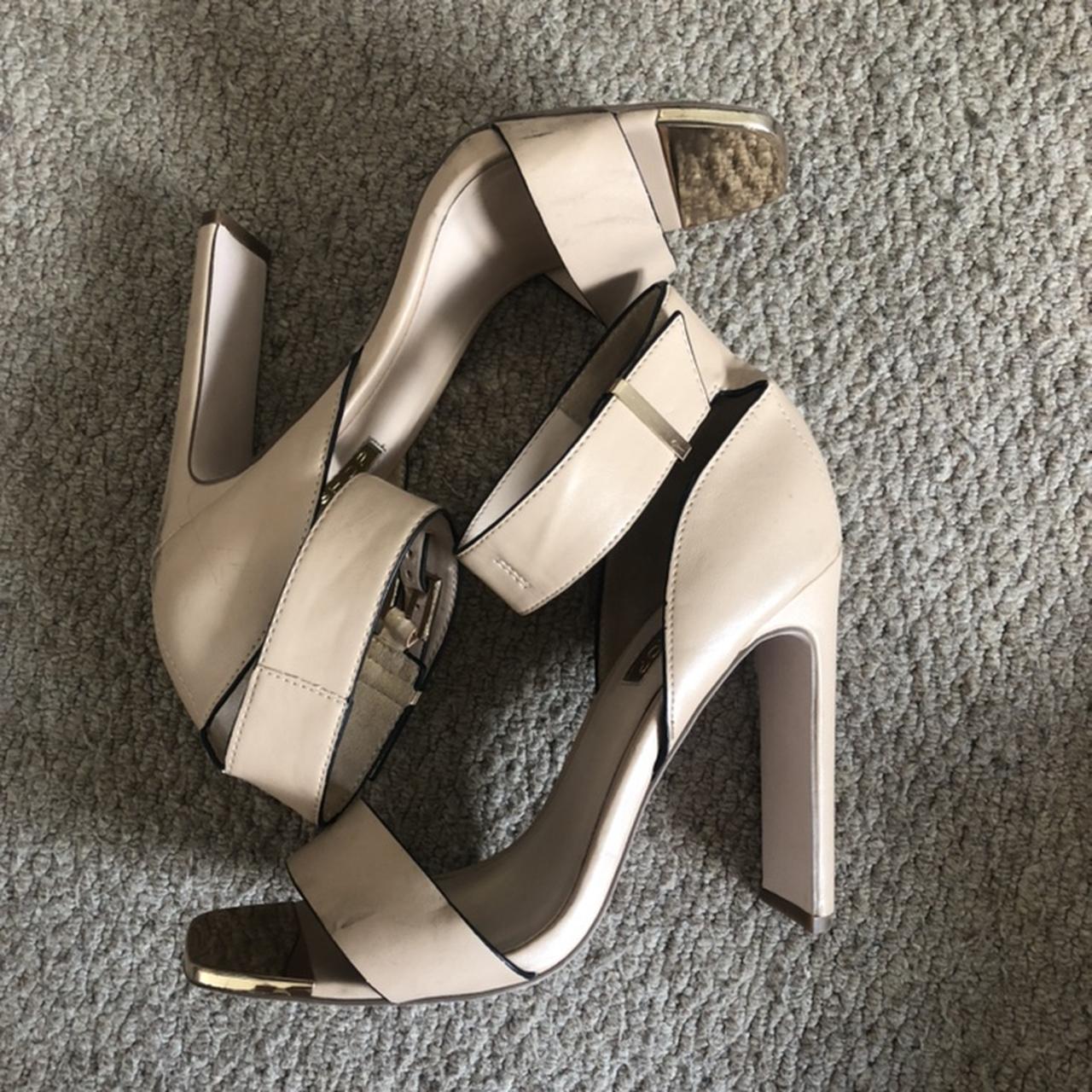 topshop nude heels