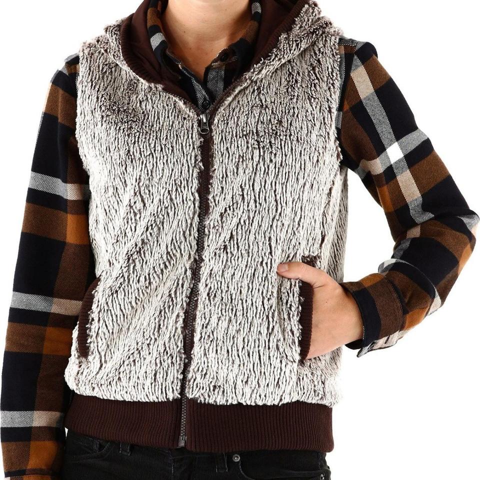 Patagonia women's clearance fuzzy vest