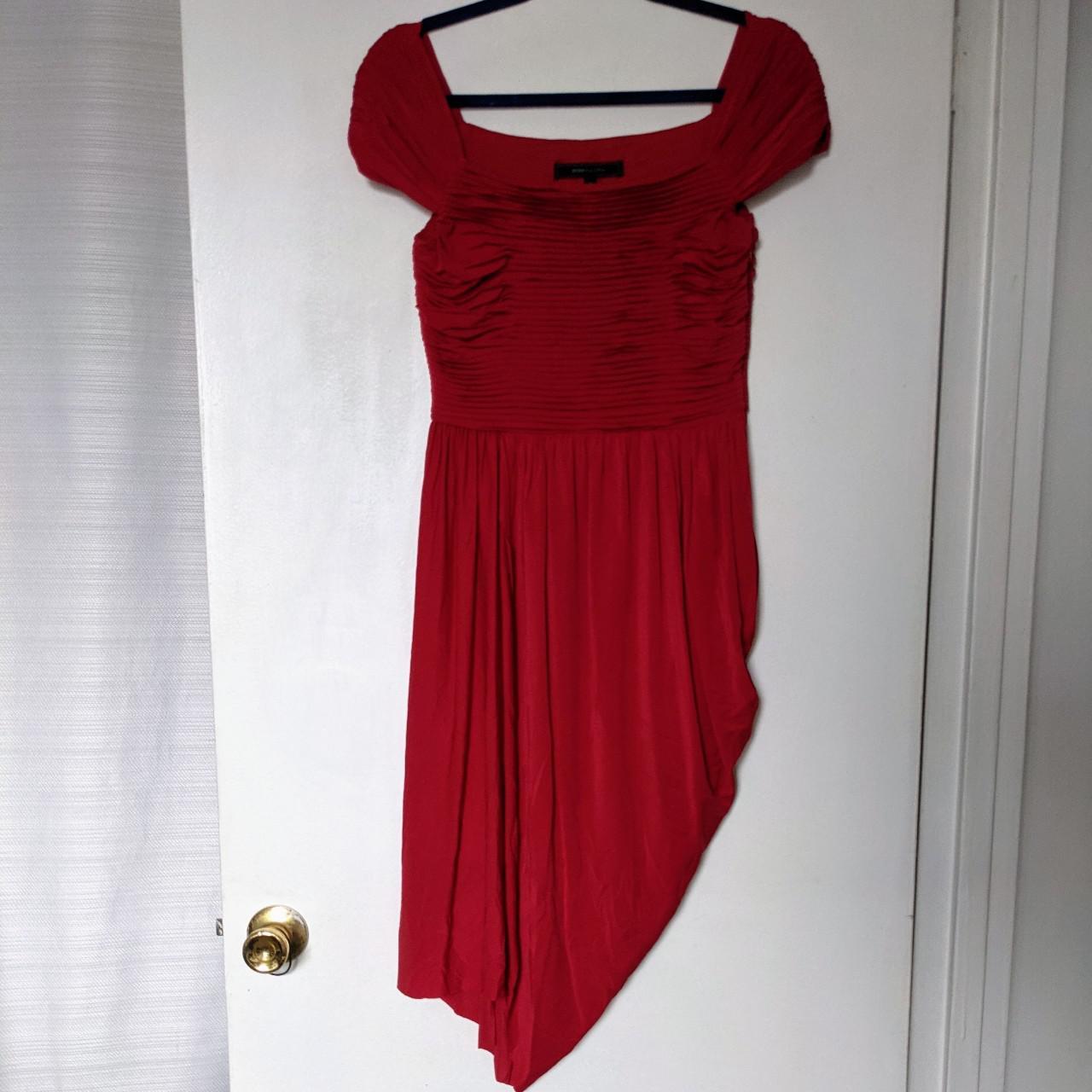 BCBG Max Azria Mikaela Dress in Rio Red Size