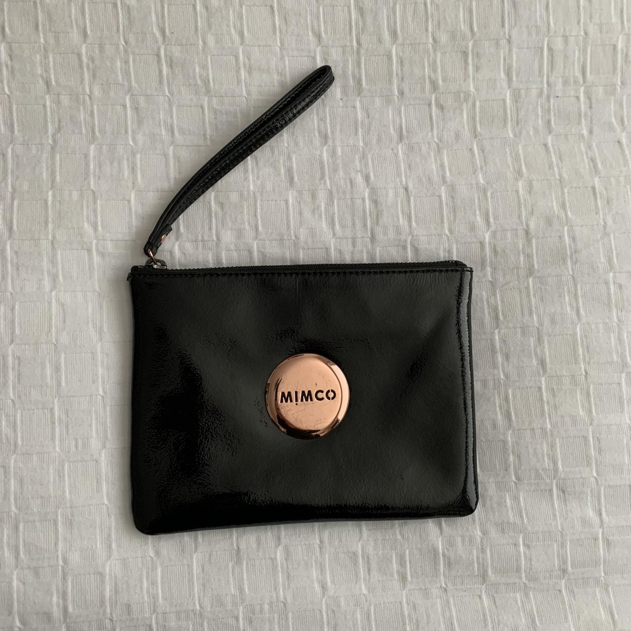 Mimco black scotchblue and rose gold