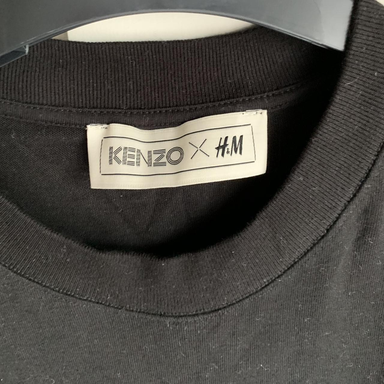 T-shirt Kenzo x H&M Black size M International in Cotton - 24659730