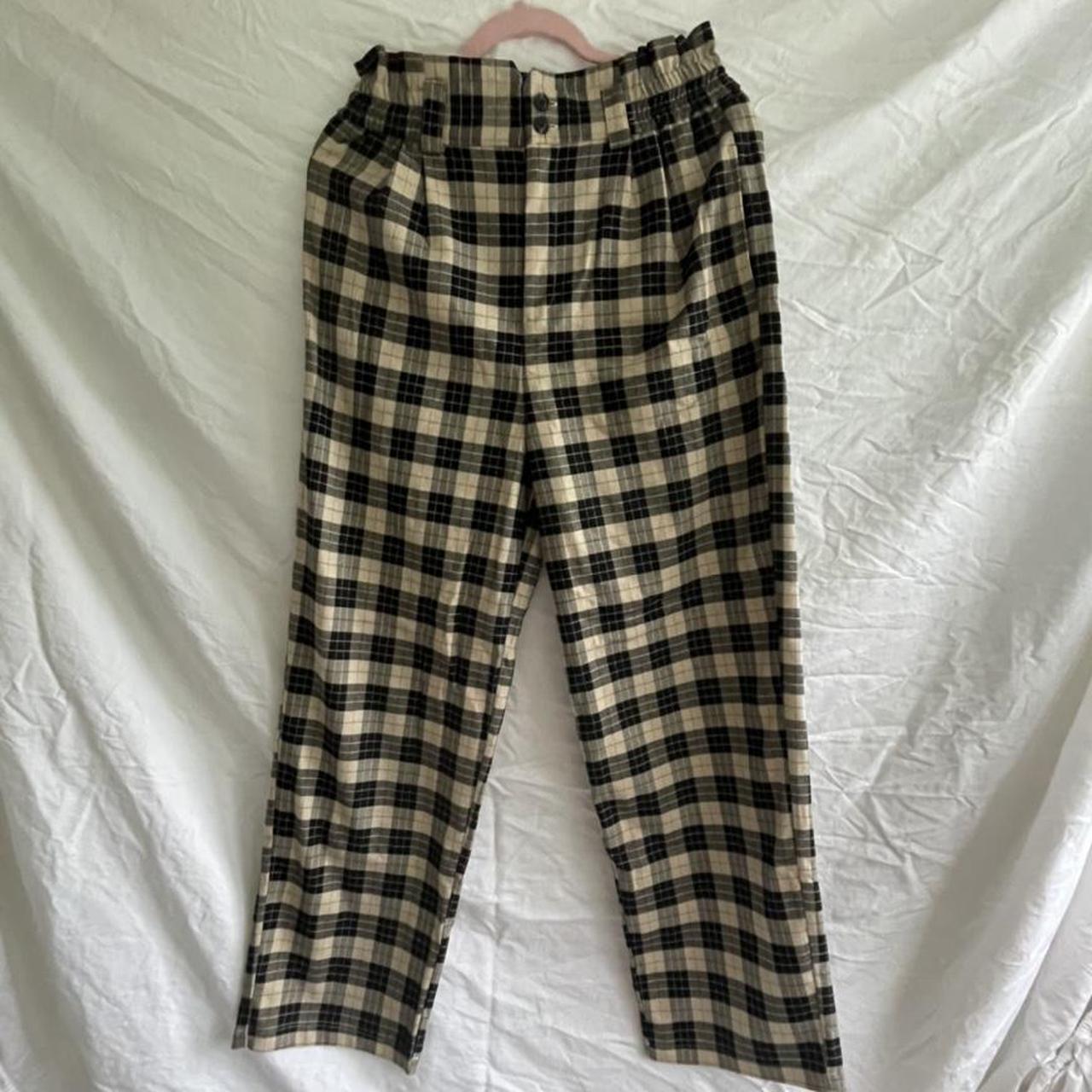 Urban outfitters wide leg trousers Size medium but... - Depop