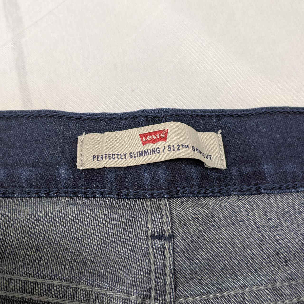 Levi's Perfectly Slim 512 Bootcut Jeans Size 12... - Depop