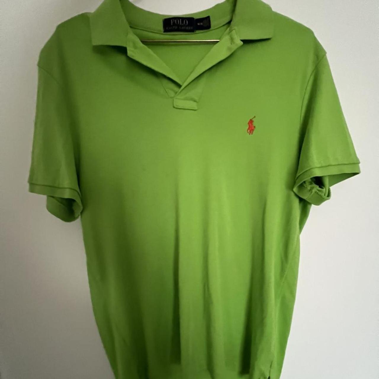 Ralph Lauren Men's Green Polo-shirts | Depop