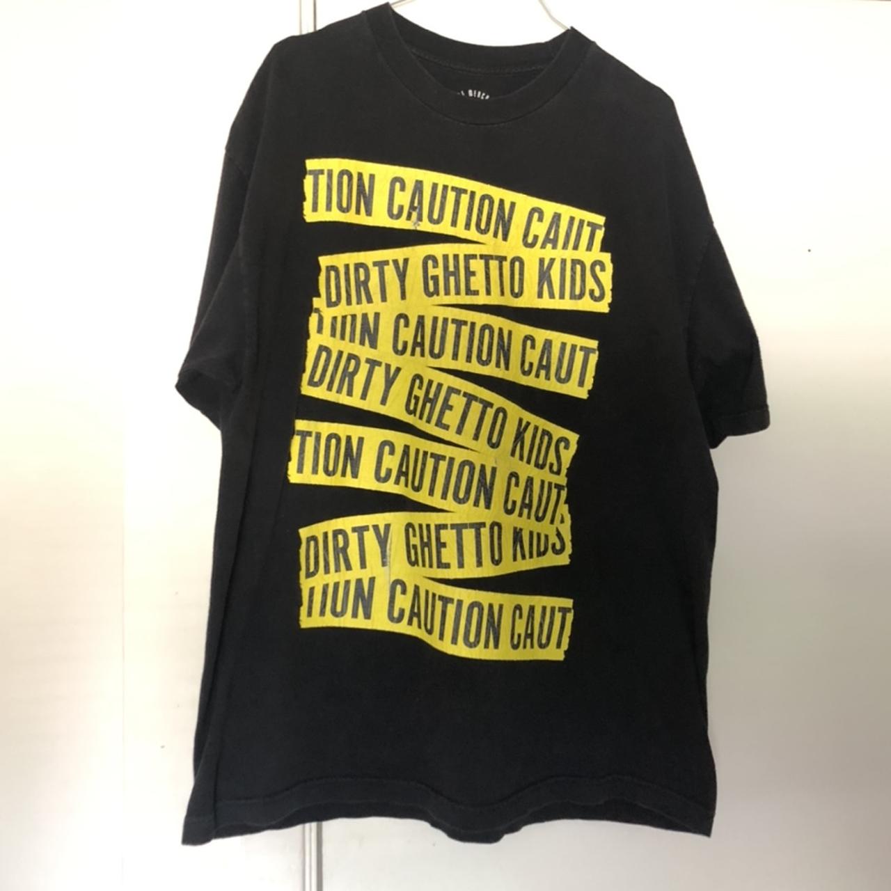 DGK Dirty Ghetto Kids ‘Caution’ T Shirt. Size XL...