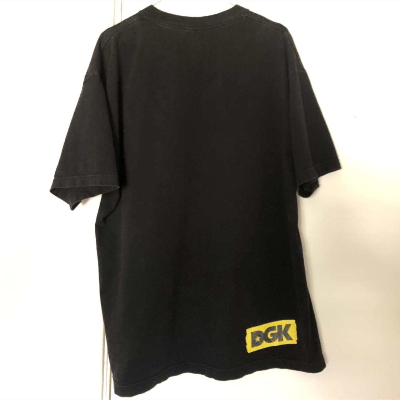 DGK Dirty Ghetto Kids 'Caution' T Shirt. Size XL... - Depop