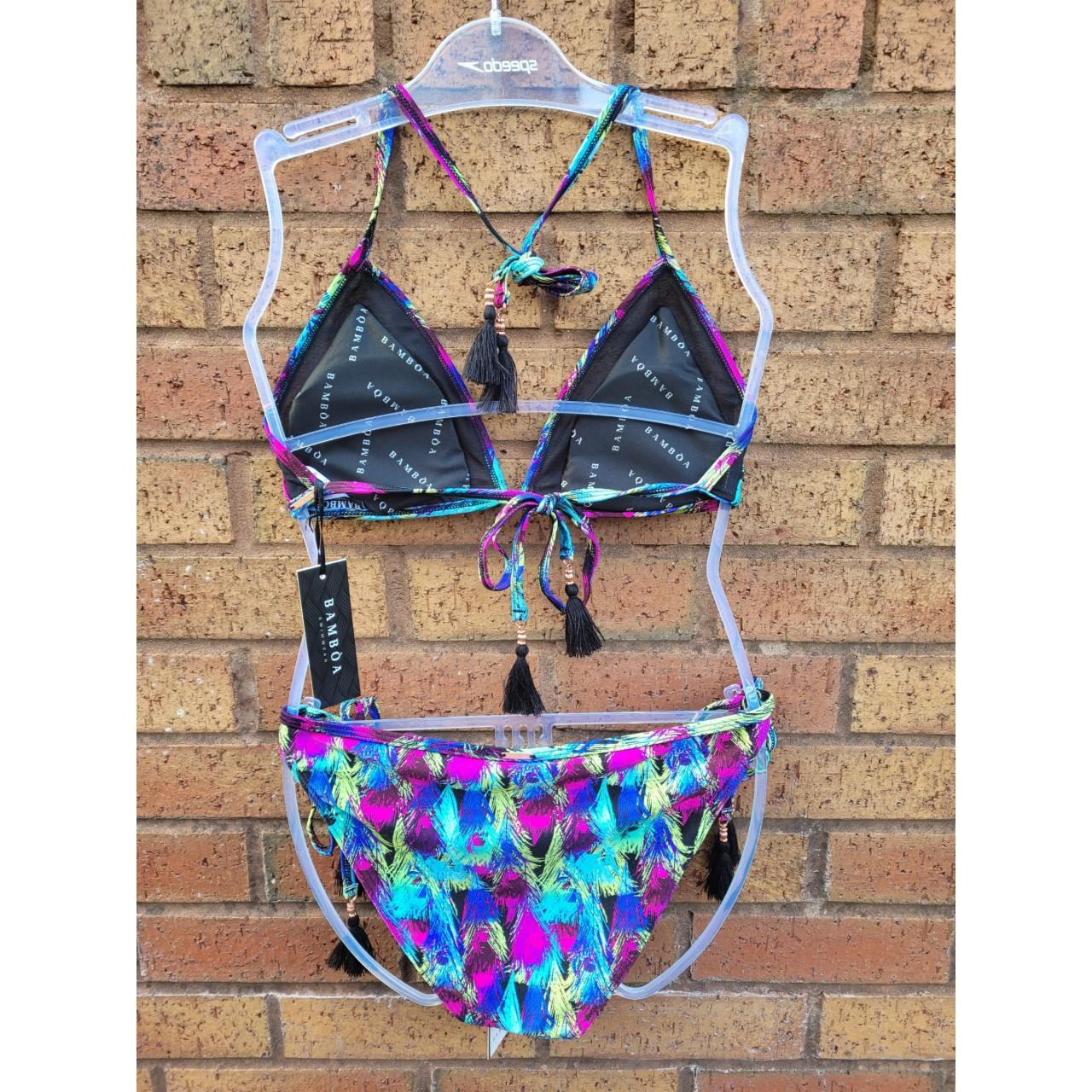 Bamboa Women s Venus Bikini Set In Blue Multi Size