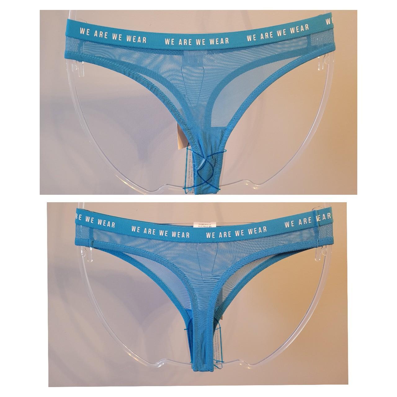 Urban Outfitters Mesh Underwear Twin Pack In Black &... Depop