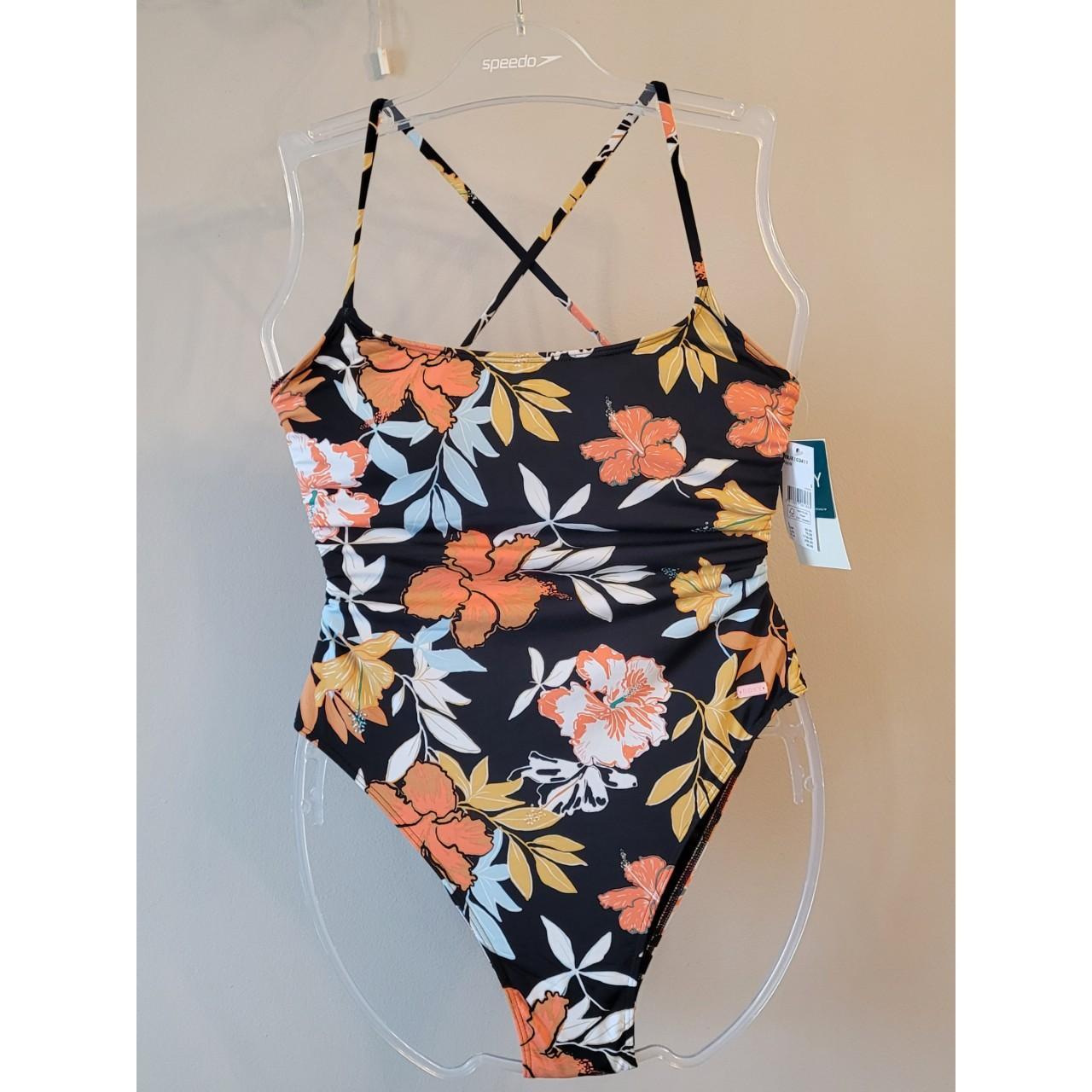 Roxy Beach Classics Anthracite Island Vibes One... - Depop