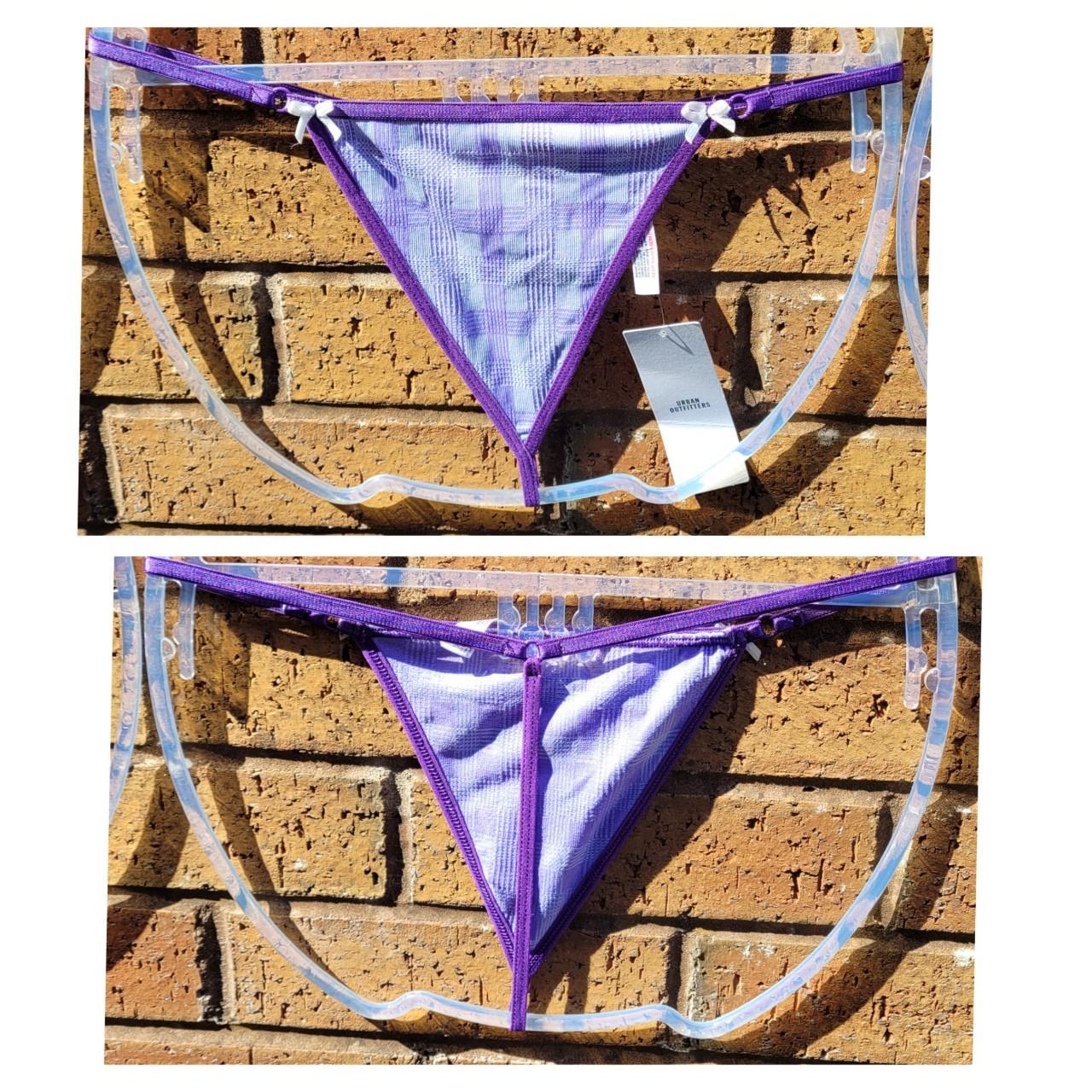 Urban Outfitters 3 Pack Multicoloured G Strings Size... Depop