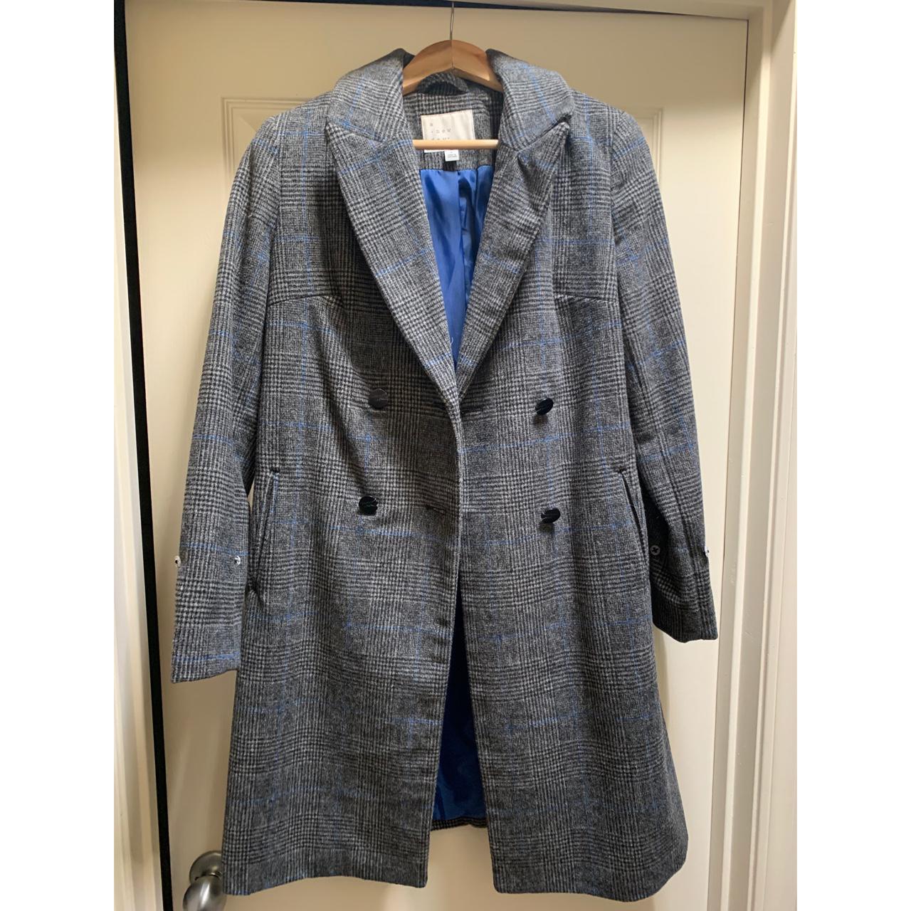 Target Women's Blue and Grey Coat