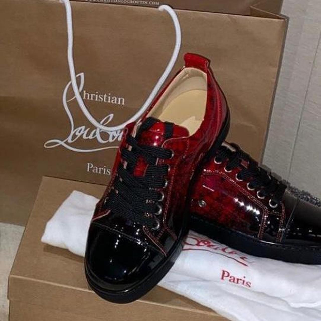 Christian louboutin trainers worn... - Depop