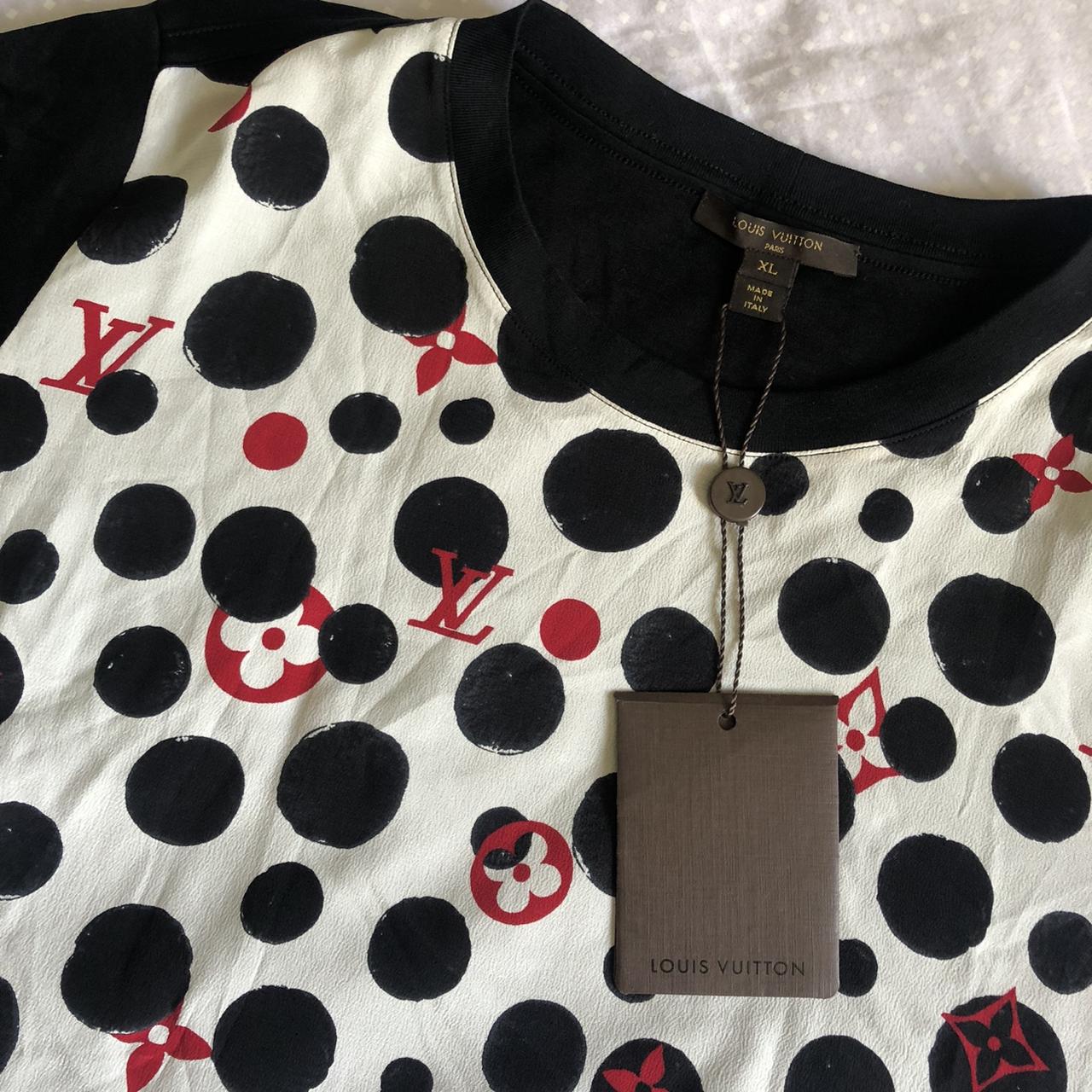An oversize LV Circle signature adorns the side of - Depop