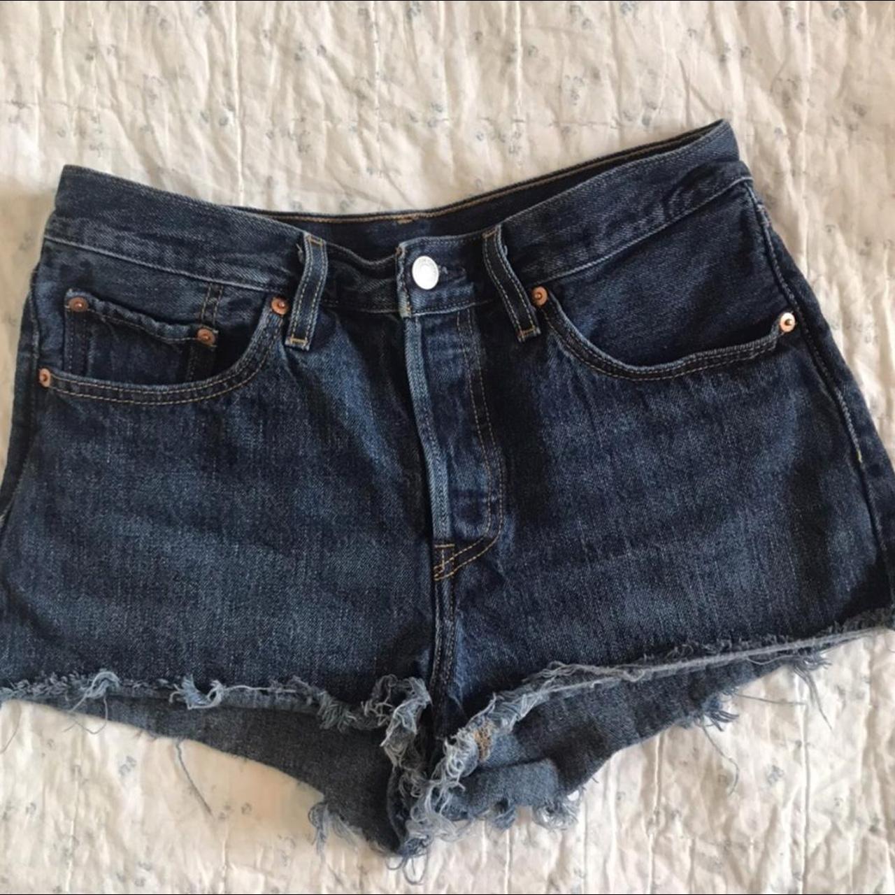 super high waisted levi shorts