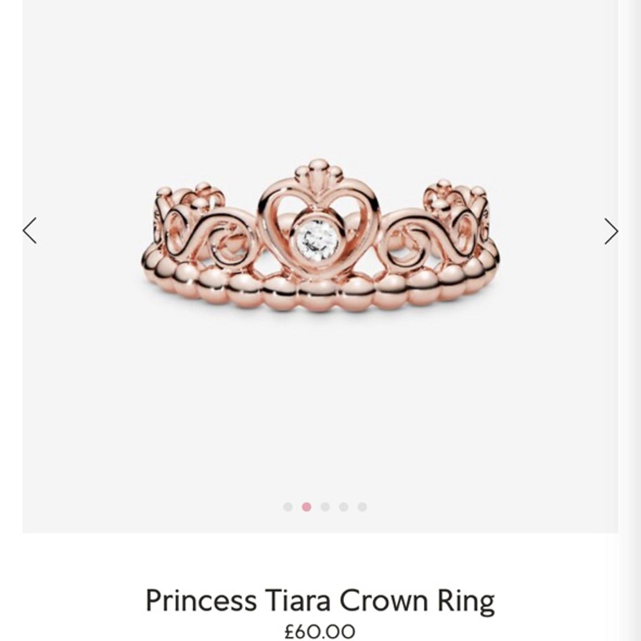 Pandora rose tiara on sale ring