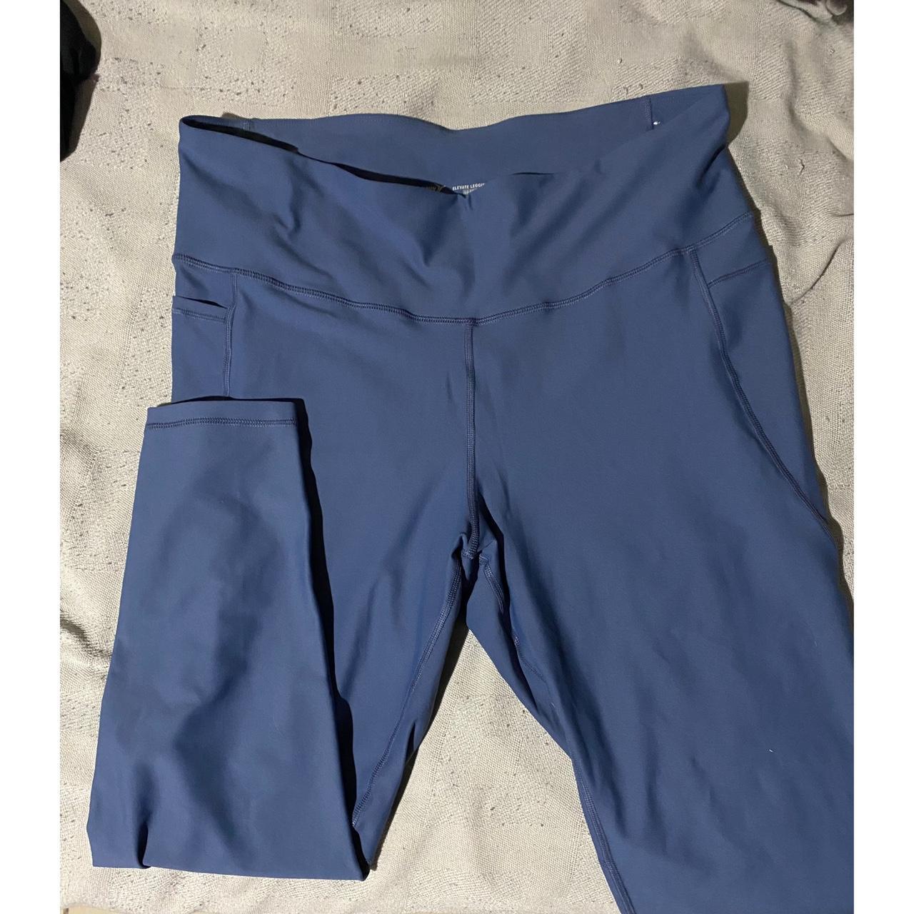 Old Navy Women's Blue Leggings | Depop