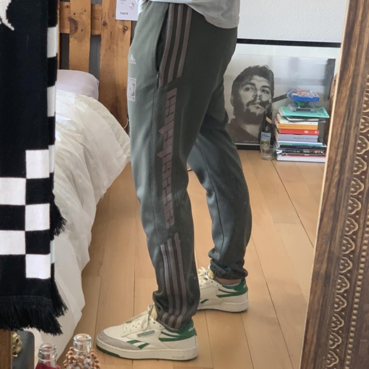 Adidas Yeezy Calabasas Track pants // Olive // fits S/M | Depop