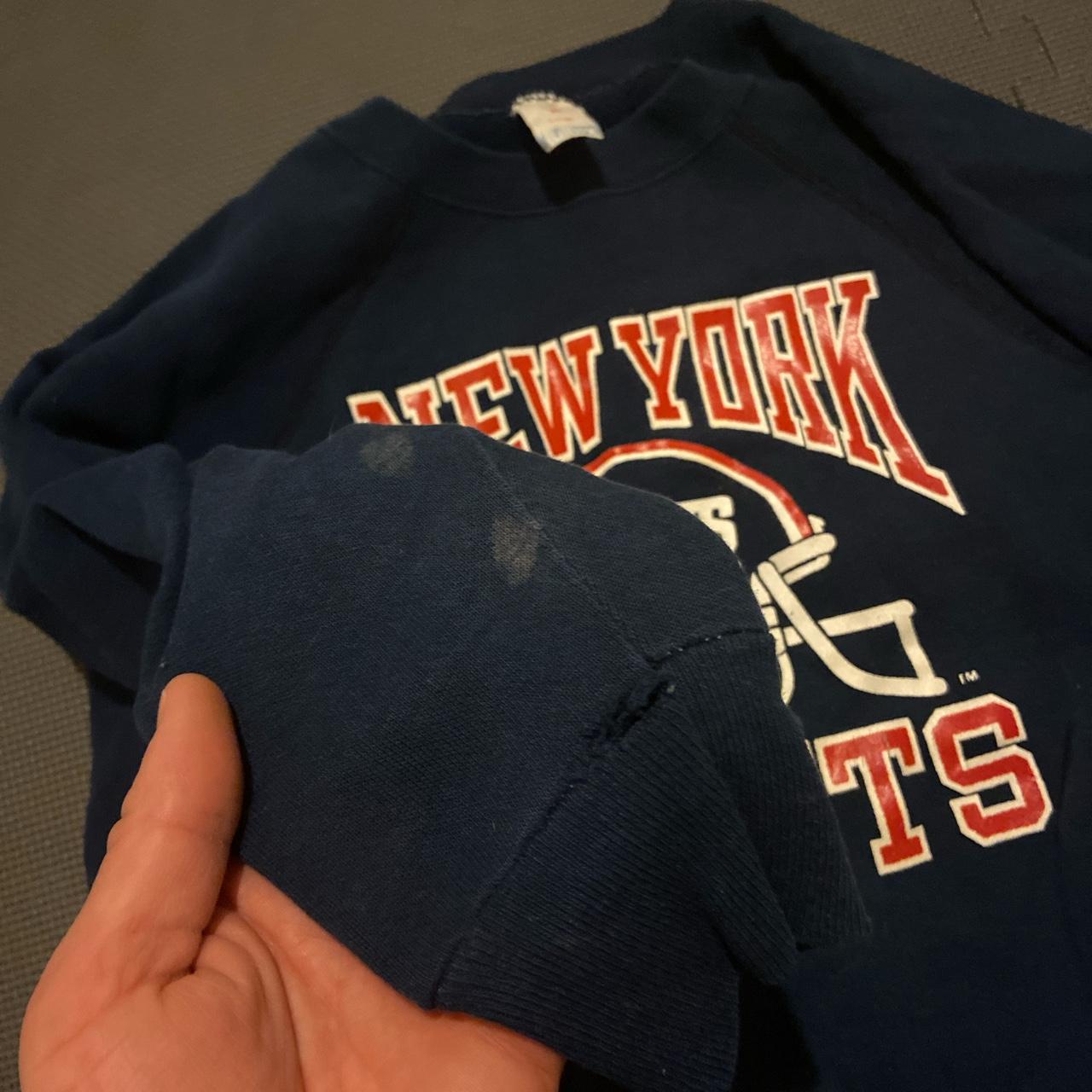 New York giants crew neck vintage Tultex tag mad - Depop