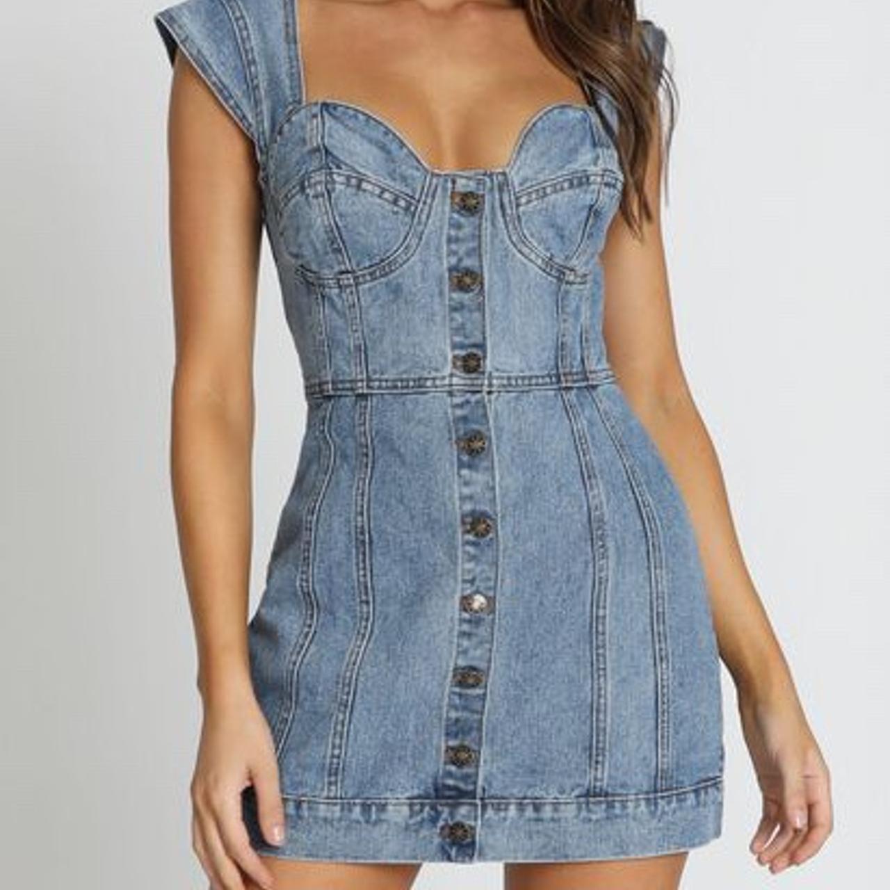 Lioness denim outlet dress