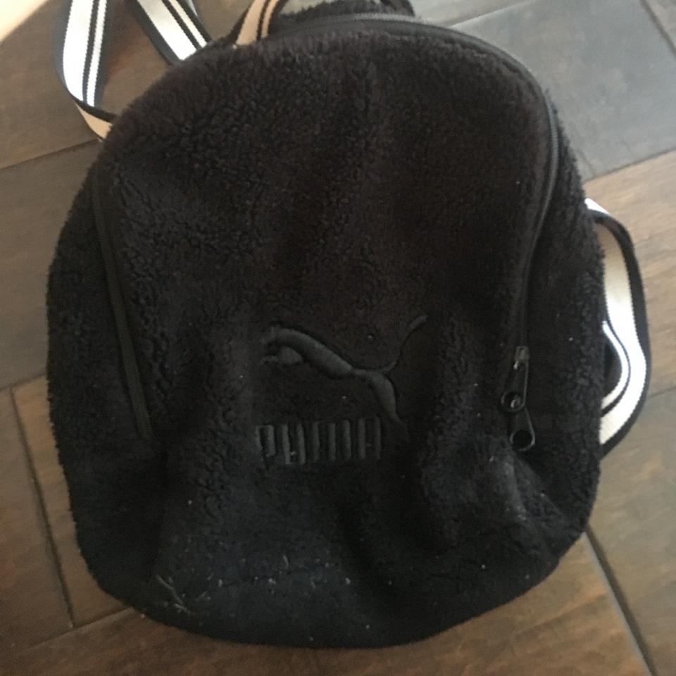 Puma faux fur clearance backpack