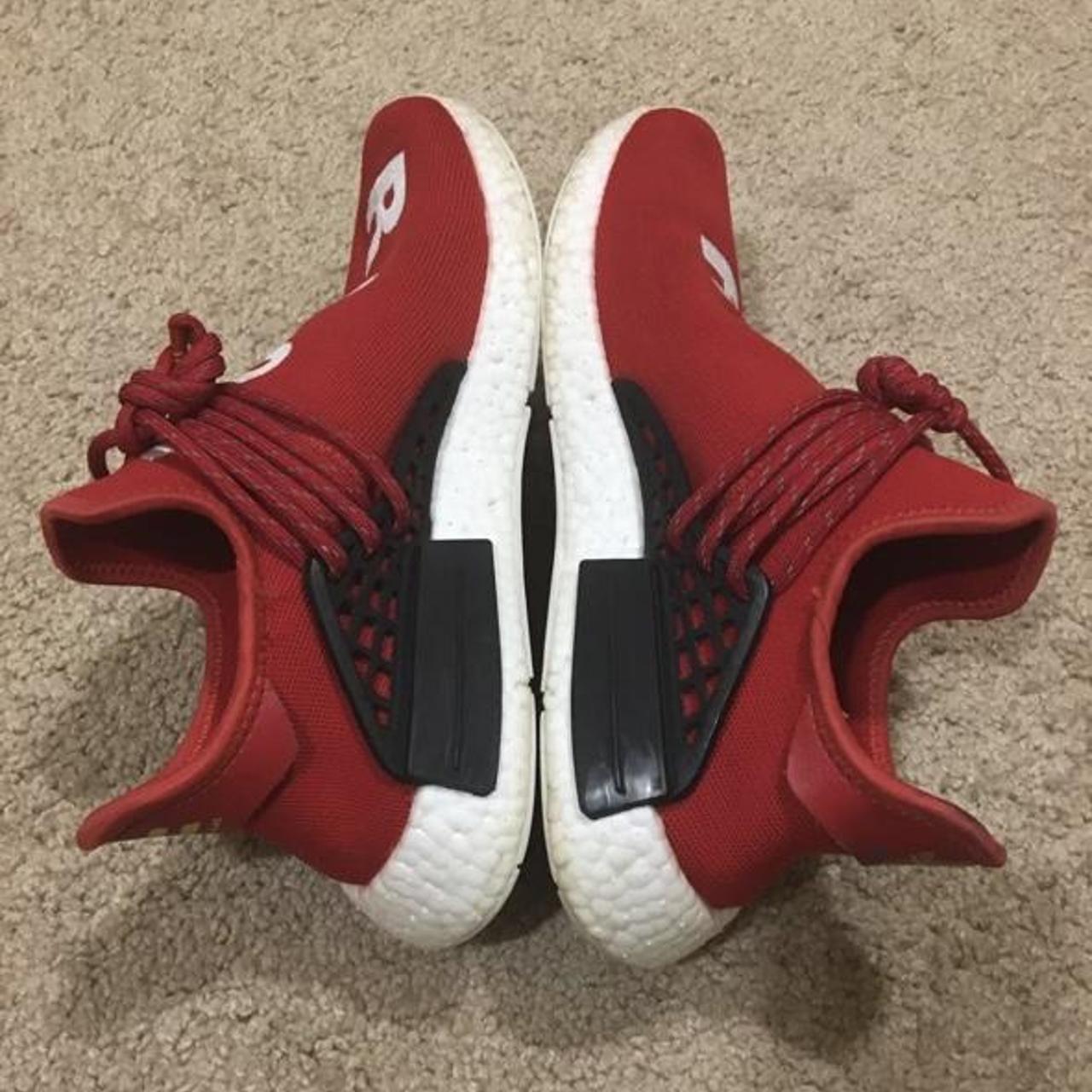 red human race ultra boost